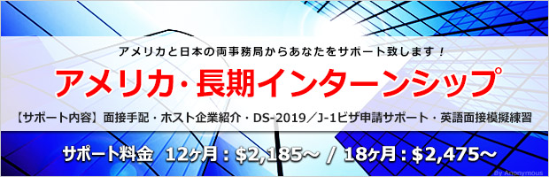 アメリカの企業紹介+ビザ申請(DS2019 / J1ビザ)