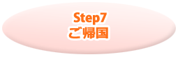 Step7:ご帰国